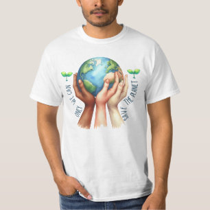 Camiseta Día de la Tierra 22 de abril Reciclar Salvar el Me