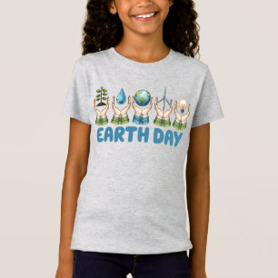 Camiseta Día de la Tierra 22 de abril Reciclar Salvar el Me
