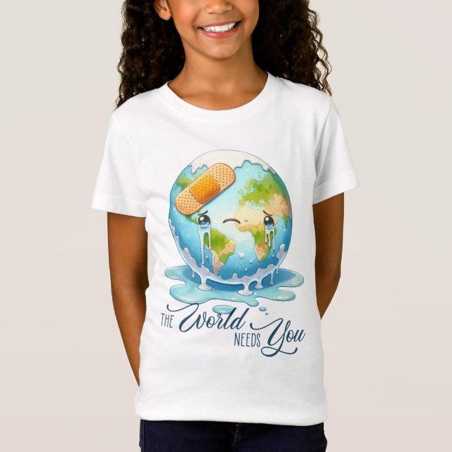 Camiseta Día de la Tierra 22 de abril Reciclar Salvar el Me (Anverso)