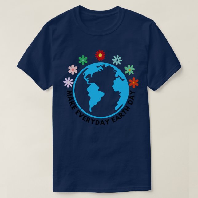 Camiseta Día de la Tierra 3 (Diseño del anverso)