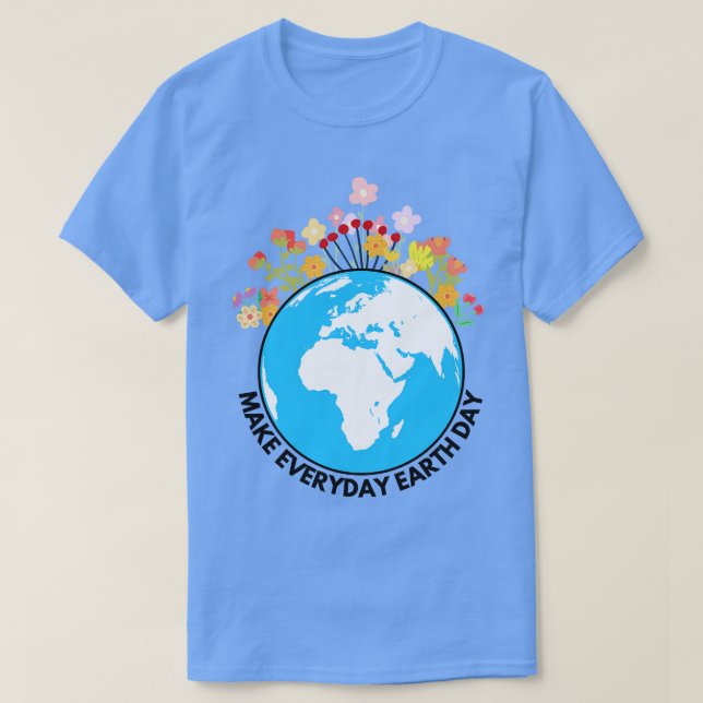 Camiseta Día de la Tierra 5 (Diseño del anverso)