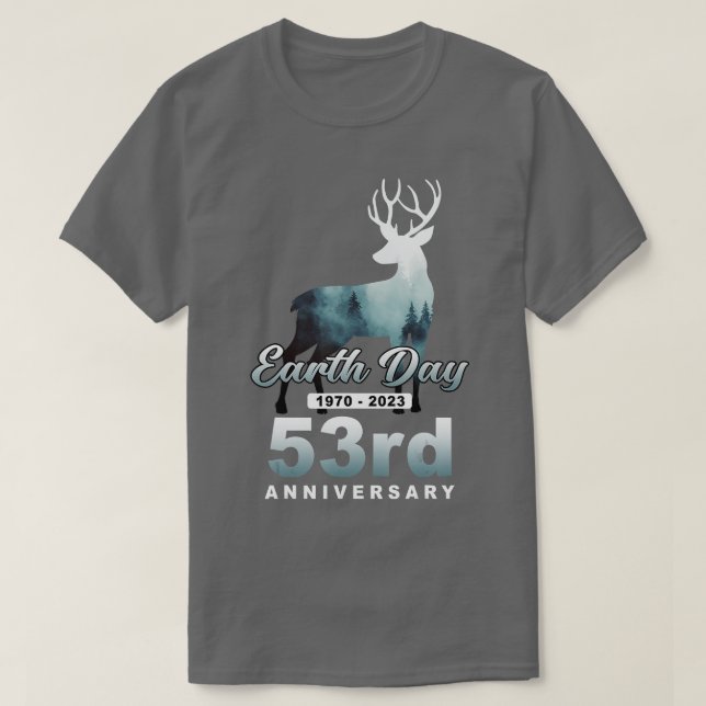 Camiseta Día de la Tierra 53° Aniversario 2023 Animal de ci (Diseño del anverso)