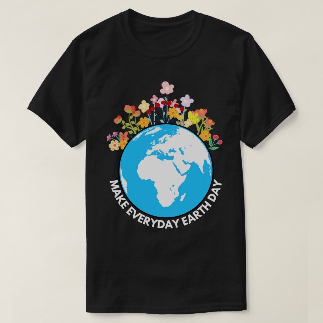 Camiseta Día de la Tierra 6 (Diseño del anverso)