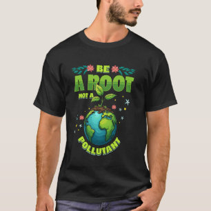 Camiseta Día de la Tierra Antipolución Ambiental