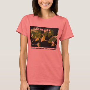 Camiseta Día de la Tierra - Comprometidos con actos aleator