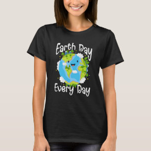 Camiseta Día de la Tierra Cuidada Todos Los Días Salvemos N
