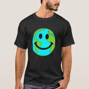Camiseta Día de la Tierra Cuta Sonrisa de la Tierra Abril 2