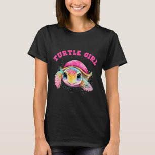 Camiseta Día de la Tierra de la Tortuga Chica favorece el D