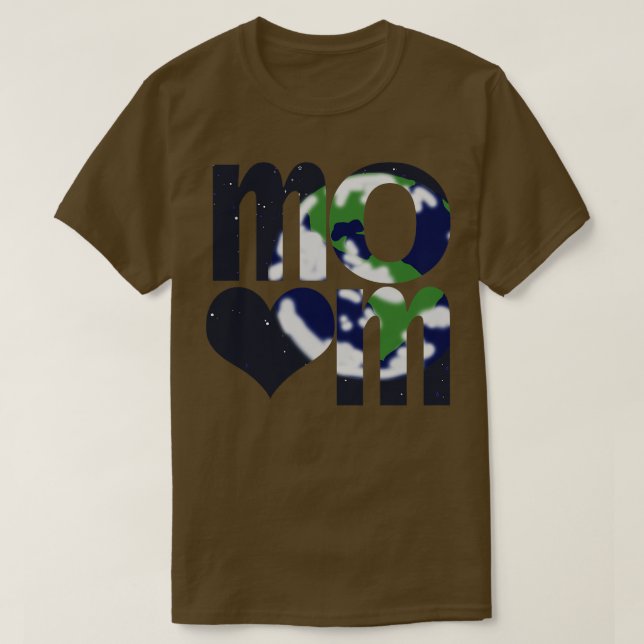 Camiseta Día de la Tierra Eco Mom Love (Diseño del anverso)