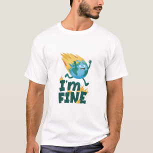 Camiseta Día de la Tierra Estoy Bien Planeta Conci