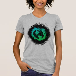 Camiseta Día de la Tierra Grunge