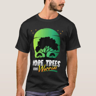 Camiseta Día de la Tierra Más Árboles Conciencia Ambiental