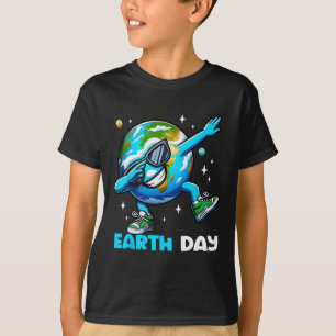 Camiseta Día de la Tierra - Niños Dab Earth Day divertidos