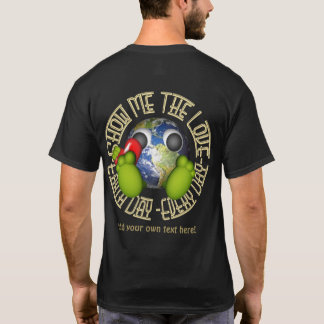 Camiseta Día de la Tierra personalizado
