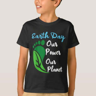 Camiseta Día de la Tierra poder 2026 planeta hombres mujere