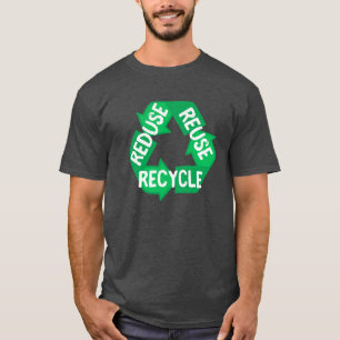 Camiseta Día de la Tierra Reducir Reutilización Reciclar Lo