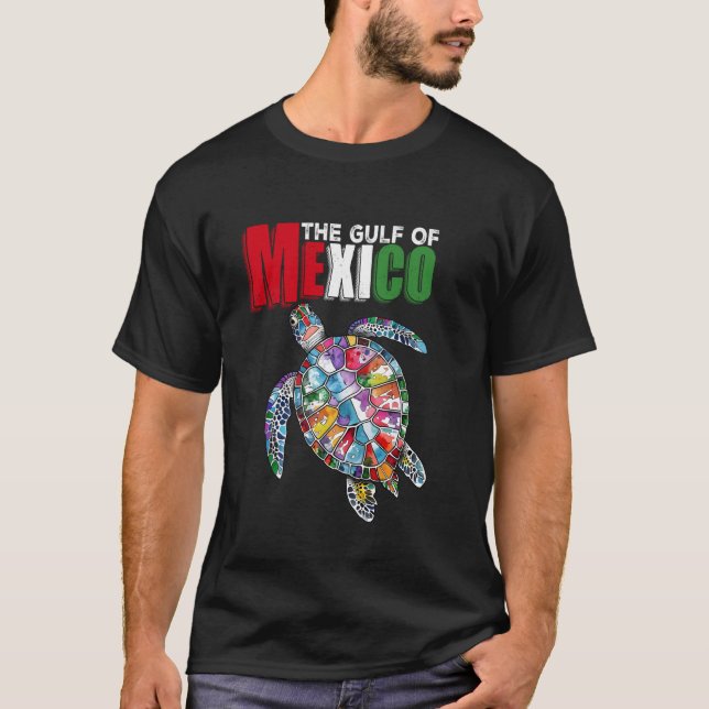 Camiseta Día de la Tierra Salvemos el Golfo de México de la (Anverso)