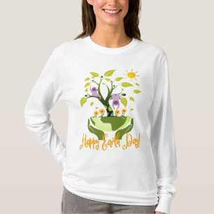 Camiseta Día de la Tierra - tierra del planeta del ambient