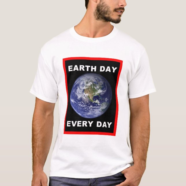 Camiseta Día de la Tierra todos los días (Anverso)