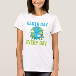Camiseta Día de la Tierra Todos los días