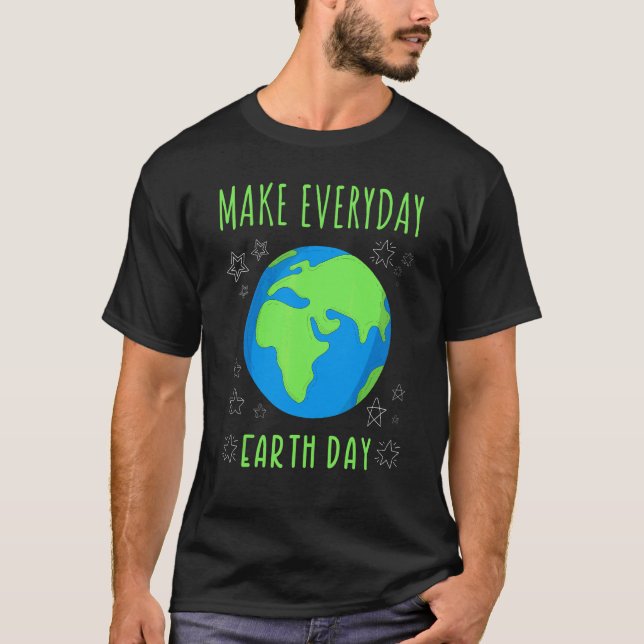 Camiseta Día de la Tierra Todos los Días 2022 Hacer Día de  (Anverso)