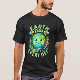 Camiseta Día de la Tierra Todos los Días  Amante de la Natu
