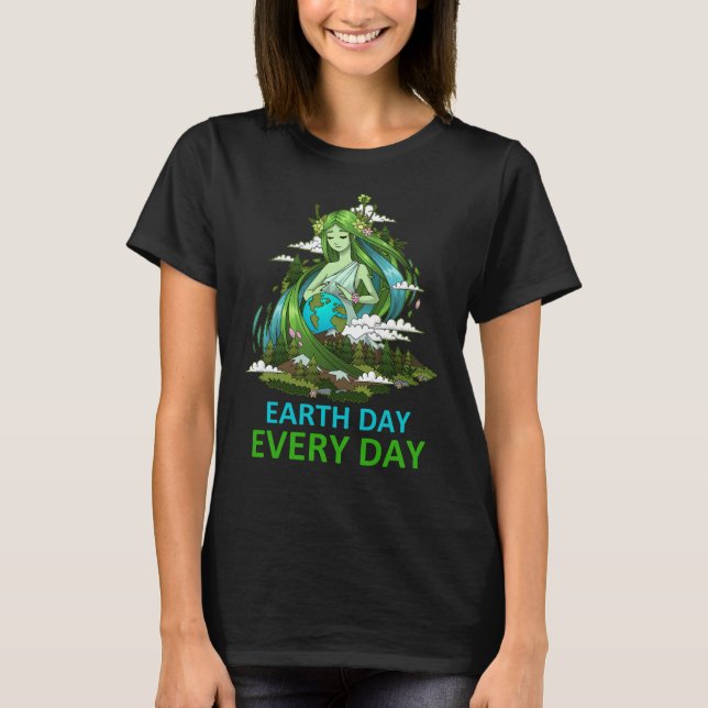 Camiseta Día de la Tierra Todos los Días de la Tierra (Anverso)