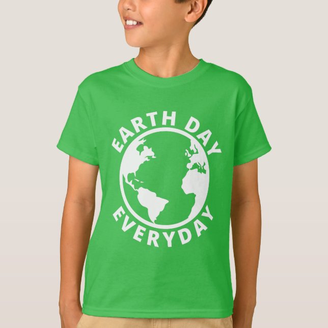Camiseta Día de la Tierra Todos los Días - Día de la Tierra (Anverso)