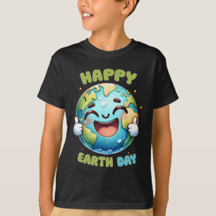 Camiseta Día de la Tierra Todos Los Días Hombres Retro Vint