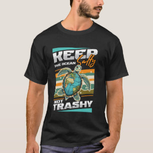 Camiseta Día de la Tierra Tortuga Marina Conservación del O