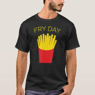 Camiseta Día de la Tripulación, Fries franceses, GIF Gracia