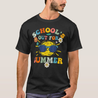 Camiseta Día de la última Groovy escuela está fuera para el