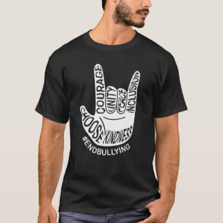 Camiseta Día de la Unidad 2022 Rótulo de amor anti bullying