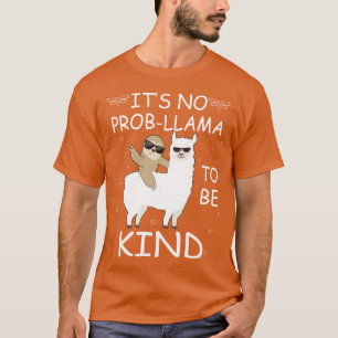 Camiseta día de la unidad de la llama de cabalgando perezos