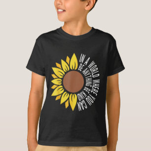 Camiseta Día de la Unidad del Girasol Naranja Anti-bullying