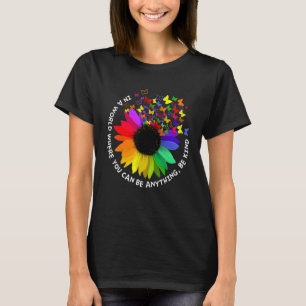 Camiseta Día de la Unidad En un mundo donde puedes ser cual