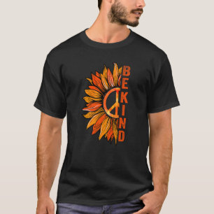 Camiseta Día de la Unidad naranja Anti-bullying Be Kind Sun