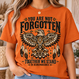 Camiseta Día de la Unidad Naranja Cada Niño Nativo American