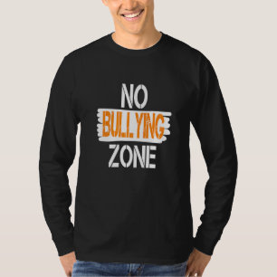 Camiseta Día de la Unidad No al Acoso Zona Sin Acoso Hombre