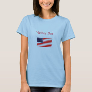 Camiseta Día de la Victoria de la Bandera de Estados Unidos
