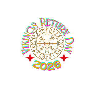 Camiseta Día de la vuelta de los Vikingos 2026 Gráfico de R