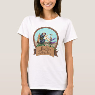Camiseta Día de la zambullida de las señoras