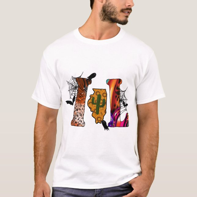 Camiseta Día de las Brujas Illinois (Anverso)