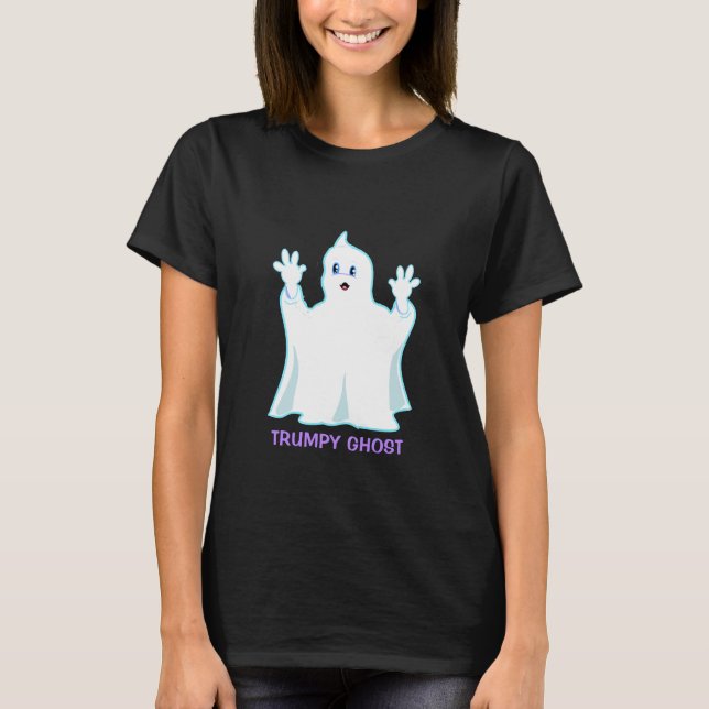 Camiseta Día de las Brujas Trumpy Fantasma (Anverso)