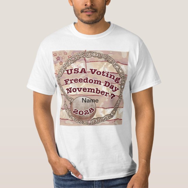 Camiseta Día de las Elecciones (Anverso)