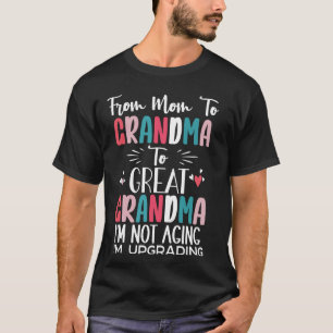 Camiseta Día de las Madres Bisabuela Primera Vez Gran Bisab