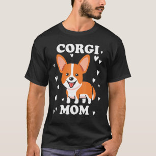 Camiseta Día de las Madres Corgi Mamá Pwc Mummy Mama Mum Mo