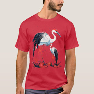 Camiseta Día de las Madres de la Grulla Trompetera