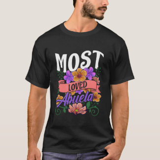 Camiseta Día de las Madres Floral Abuela Más Querida