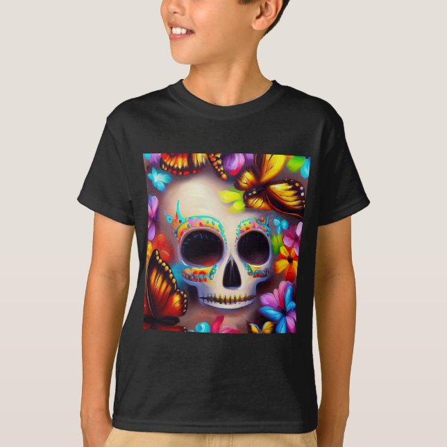 Camiseta Día de las mariposas muertas 1 (Anverso)